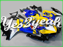 Suzuki GSXR 600 750 08-10 литья под давлением обтекателя GSX-R GSXR 600 750 2008-2010 K8 желтый гонки S68Y11