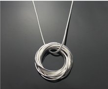 Free shipping fashion necklace,925 silver jewelry necklace.fashion jewelry necklace.silver necklace.wholesale price! RM04