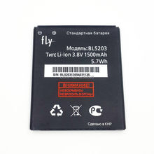 for fly iq442 Quad Miracle 2 BL5203 BL 5203 battery High quality mobile phone battery 1500mAh  free shipping