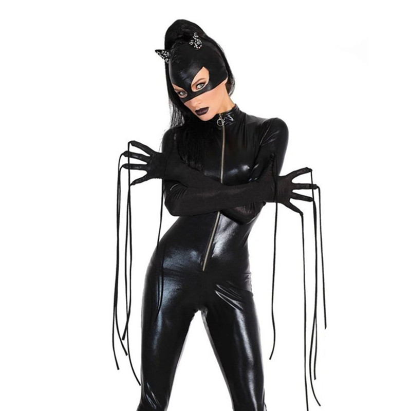 Popular Leather Catwoman Costume Buy Cheap Leather Catwoman Costume
