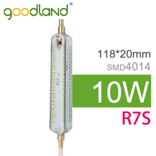 Goodland Brand R7S LED Lamp 10W SMD4014 118mm LED R7S Light Bulb 220V Energy Saving Perfect