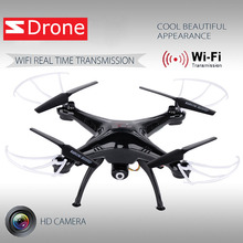 X5SW Black Quadcopter Drone With HD Camera 6-Axis Gyro 2.4G 4CH Real-time Images Rc Drone WIFI US In Stock