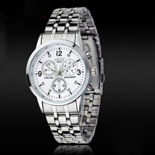 Luxury Men 30M Waterproof Stainless Steel Quartz Watch Shockproof Business Male Analog Wristwatch Accurate Time Dress