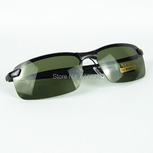 Classical Polarized Windproof Sunglasses With Metal Frame And Antiskid Temples For Outdoor Exercise Or Expedition