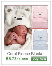 Newborn Coral Fleece Blanket