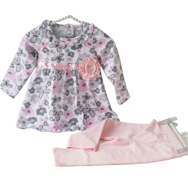 carter baby girl floral clothes set newborn toddler cotton suit kids girl outfits spring tracksuit infant