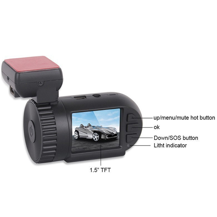 Carcam H.264 Ambarella A7 A7LA50 OV4689 Dashcam    0801  0805   Automovil   GPS 