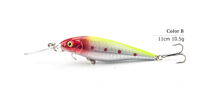4Pcs/lot Minnow <font><b>Fishing</b></font> Lures 11cm 10.5g Hard Bait Isca Artificial 6# Hooks <font><b>Fishing</b></font> Tackle Japan Wobbler Swimbait 4Pcs/lot Minnow <font><b>Fishing</b></font> Lures 11cm 10.5g Hard Bait Isca Artificial 6# Hooks <font><b>Fishing</b></font> Tackle Japan Wobbler Swimbait