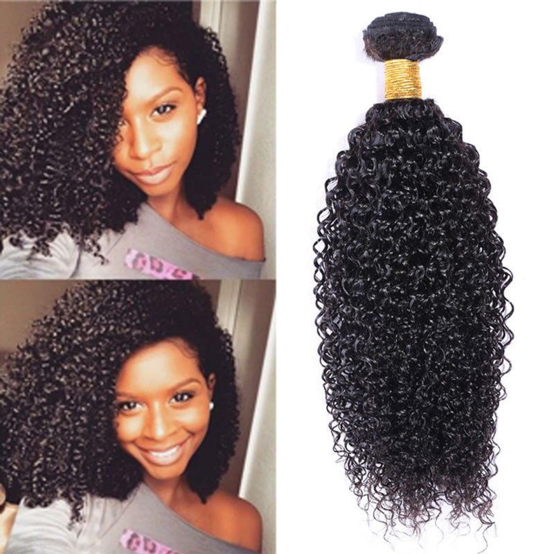 Mongolian Afro kinky curly virgin hair unprocessed virgin Mongolian hair real human hair extensions kinky curly weave full ends
