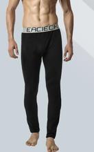 Winter and fall men thermal underwear cotton warm long johns pants tights leggings comfortable close-fitting trousers underpants