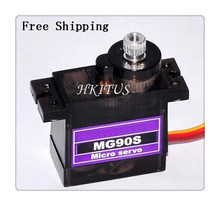 High Quality Metal gear Digital Servos MG90S 9g Servo Upgraded SG90 For Rc Robot Helicopter Airplane mg995 mg90 Free Shipping