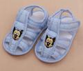 Cute lovery gifts fashion pair Baby first walkers Stripe mickey Baby Shoes girls Soft Sole blue