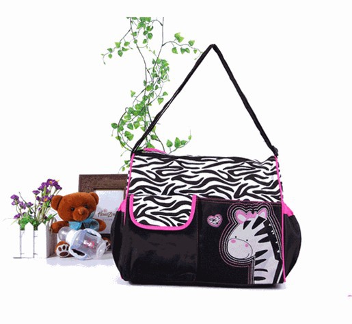 2015 New 3Pcs MultiFunction Baby bag Diaper Bags Mummy Bags Should Bag For Baby Handbag Tote