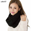 Fashion Women Scarves Echo657 Hot Sale Newly Fashion Women Winter Warm Infinity 2 Circle Cable Knit