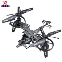 Eu US Quality RC Quadcopter Kit Frame Propeller RC Helicopter Airplane Remote Control Aircraft Four Axis Kid Toys H7