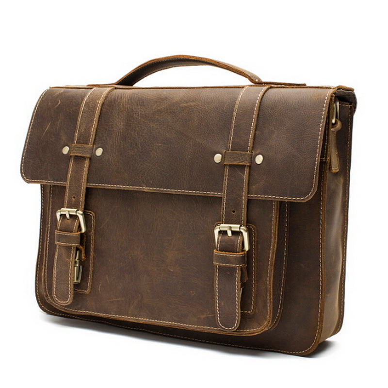 Aliexpress Beli Gila Pria Kulit Kuda Tas Tas Tangan aliexpress beli gila pria kulit kuda tas tas tangan