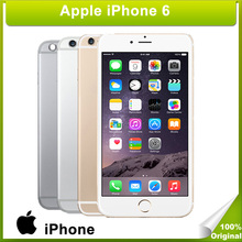 Original Unlocked Apple iPhone 6 16/64/128GB ROM 1GB RAM 4.7″ IOS 8 Dual Core 1.4GHz  phone 8.0 MP Camera 3G WCDMA 4G LTE Used