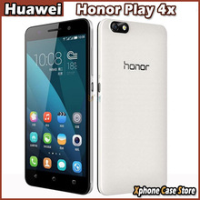 4G Original Huawei Honor Play 4X(UL00) 5.5” Android 4.4 SmartPhone MSM8916 Quad Core 1.2GHz RAM 2GB+ROM 8GB FDD-LTE&WCDMA&GSM