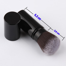 2015 Hot Fashion Pro Retractable Makeup Blush Brush Powder Cosmetic Adjustable Face Power Brush Kabuki Brush