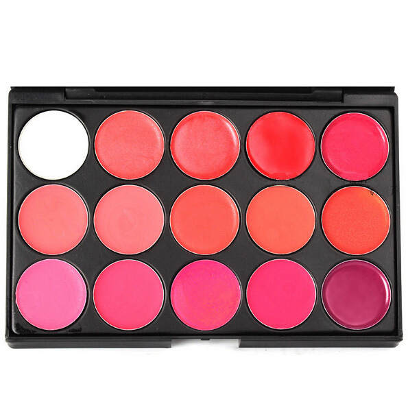 professional cosmetic 15 color gorgeous lipstick lip gloss makeup palette lip gloss palette in professional cosmetic 15 color gorgeous lipstick lip gloss makeup palette lip gloss palette in