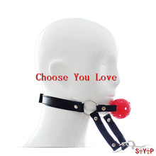 2016 Sexy Toys Shipping Hot New Silicone Ball Gag With Blindfold Mask, Mouth Plug Gag, Toys For Couple ,adult Games Erotic