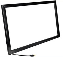 Free shipping 32 inch 6 points infrared touch screen kit, IR touch screen frame for monitor,ir touch frame overlay