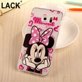 LACK Cute Cartoon Minnie Mickey Phone Cases Transparent soft TPU Cover Funda For Samsung Galaxy S6