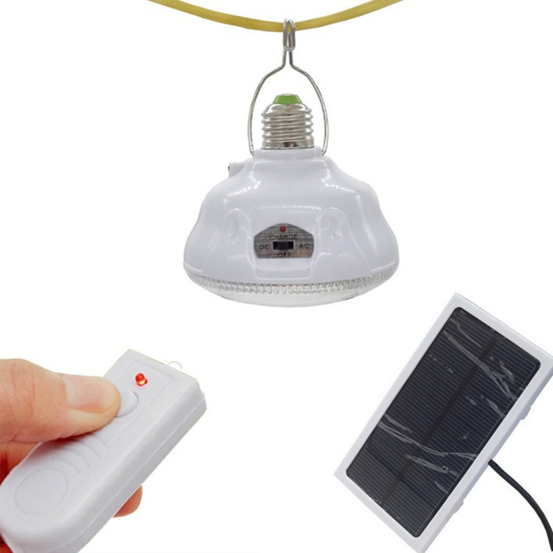 ABS and acrylic energy-saving solar lamp 24 led light-controlled emergency light E27 led bulbs led rechargeable camping light ABS and acrylic energy-saving solar lamp 24 led light-controlled emergency light E27 led bulbs led rechargeable camping light