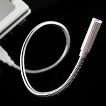 10 Pcs Wholesale Mini 1LED USB Lamp Light Flexible Travel for PC Notebook