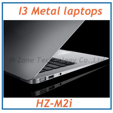 New Arrival 13.3 Inch Core i3 Laptop with Aluminium alloy metal case i3-3217U Dual core 1.8Ghz 4GB RAM&320GB HDD