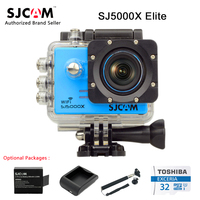 Original Sjcam Sj5000x Elite Camera WiFi 4K @ 24fps Gyro Sports DV 2.0 LCD novatek 96660 Diving 30m Waterproof Action Camera