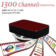 Mag254 Mag250 Streaming IPTV Box 6 Months 1300+ Italy Spanish IPTV Channels Server Inside Streaming Box Streaming Media Player