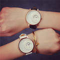 Hot Sale Mxre Brand Pearl Stylish Diamond Leather Quartz Watch Wristwatch for Women Ladies Girls Black