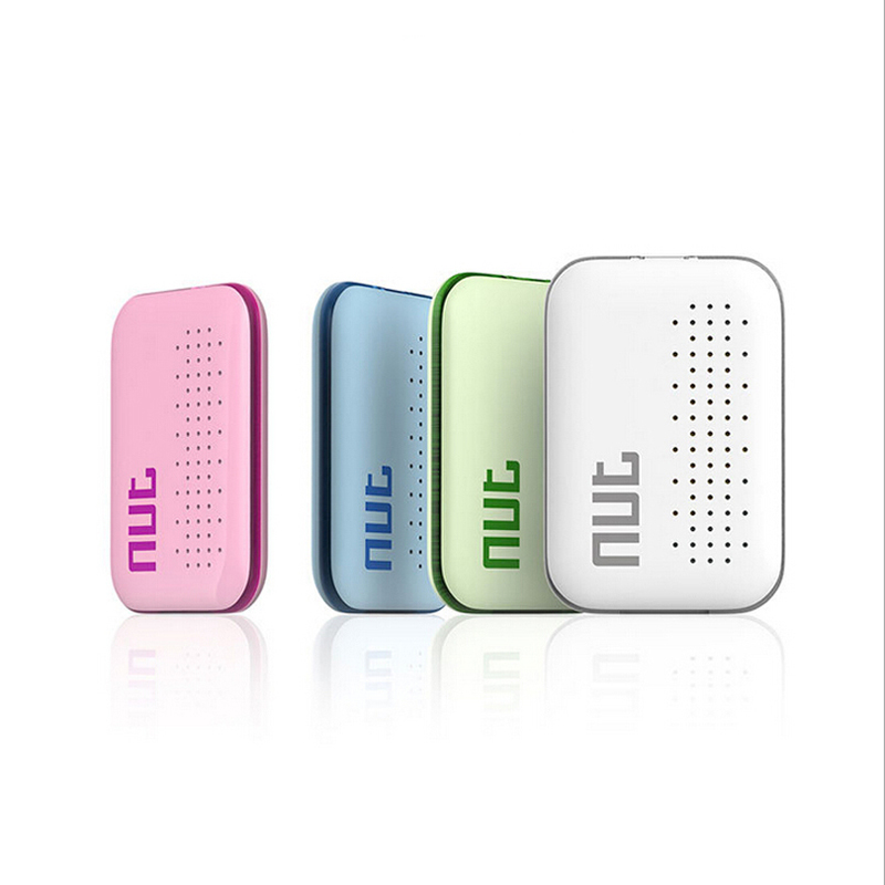 Nut Mini Smart Tag Bluetooth Key Finder Locator Sensor Alarm Anti Lost Wallet Pet Child Locator ( Green / White / Pink / Blue )