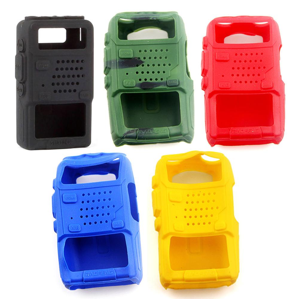 Two Way Radio Case Protective Cover Rubber Soft Set For Baofeng UV-5R UV-5RA