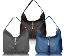 Tote Ladies Tassel Bags 2015 Fashion Women Designer Handbags High Quality Women Famous Brands Genuine Leather