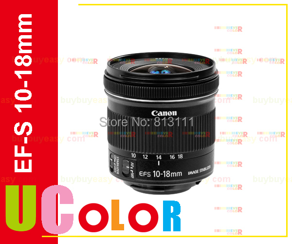 Canon EF-S 10-18  f/4.5-5.6 IS STM  -