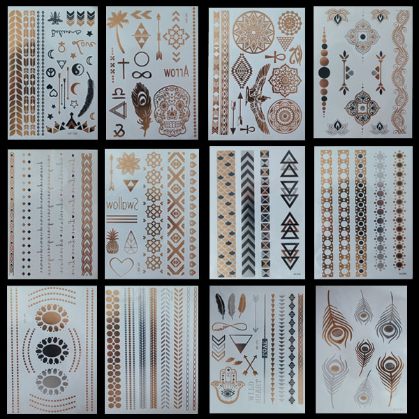 Flash Tattoos Aliexpress | flash temporary tattoos henna sticker 12 designs sexy Flash Tattoos Aliexpress | flash temporary tattoos henna sticker 12 designs sexy