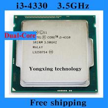 Core i3 4330 3.5GHz 4M SR1NM Dual Core Four threads desktop processors Computer CPU Socket LGA 1150 pin