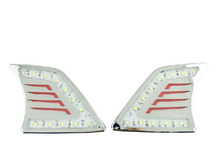 2012-2013 For HILUX VIGO daytime running light Fog lights 2pcs/set+wire 6000~7000K! DRL LED car fog lights