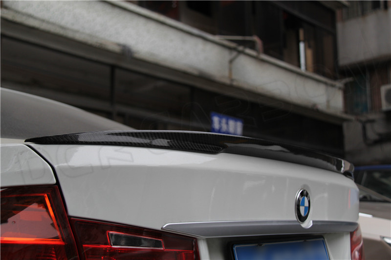 Carbon fiber rear wing spoiler for 2013 2014 BMW NEW 3 SERIES 320i 328i 335i
