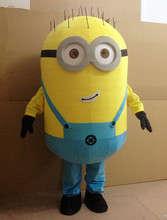In-stock Cheap Despicable me minion mascot costume adults size for kids party