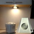 Stainless 3W Cabinet LED light 18LED DC 12V T Shape Light with Power adapter Energy saving