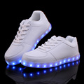 Unisex Chaussure a Led 8 Couleur 2017 New Fashion Led Shoes Casual Men Shoes Led Luminous