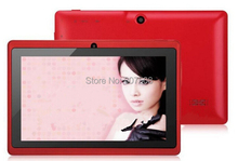 7 inch android 4 2 tablet pc Allwinner A23 dual core dual camera WIFI bluetooth capacitive