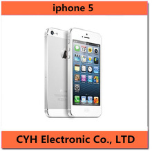 Iphone 5 100% factory unlocked phones apple Iphone 5 smartphone 1.2 “dual core 16 gb / 32 gb wireless 3 g mobile phone