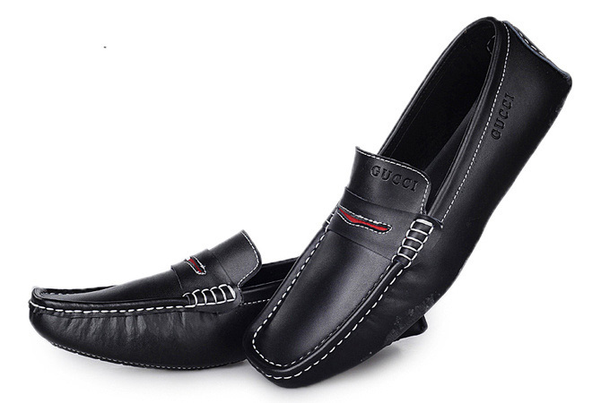 designer men slip on shoes genuine leather italian brand shoes for men ...