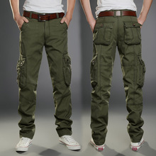 Tactical Cargo Outdoor Pants Men Combat Army Training Military Pants Cotton Hunting Outdoors Sport Trousers Size 28-40