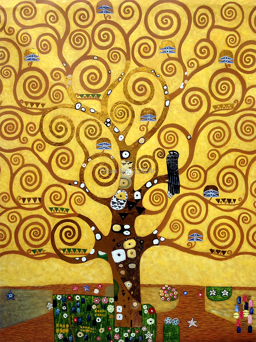 Buy 100 Hand Painted Oils on Canvas Tree