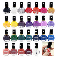 26 Colors Optional Professional Painting Stamping Nail Varnish Beauty Manicure Lacquer Gel Nail Polish Makeup